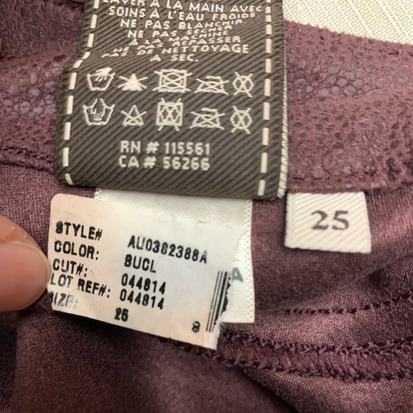 7 for all mankind knee seam coated skinny jeans - Picture 7 of 7